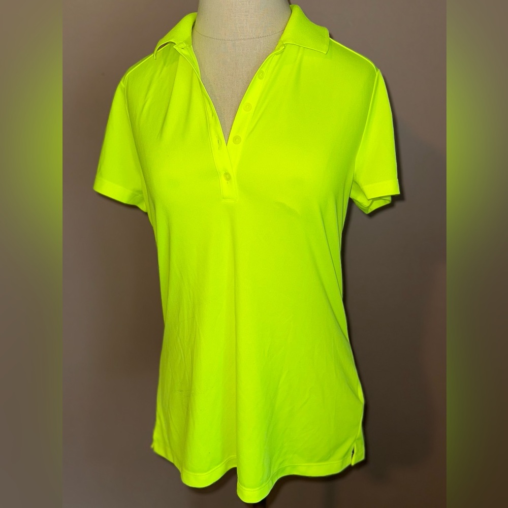 Nike Golf Tour Performance Women’s Polo, Size Large, Color Volt